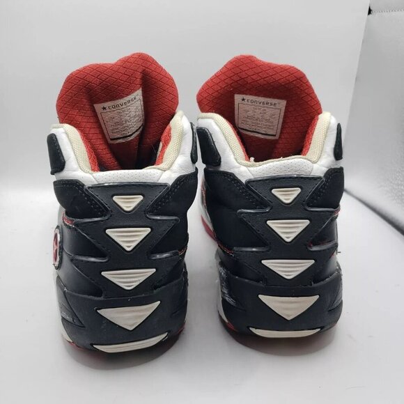 Converse Wade 3 Mid Black White Red - Size 7 - 101774 - Picture 5 of 8